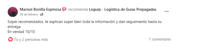 Testimonio del nuestro cliente sobre las Guías Prepagadas