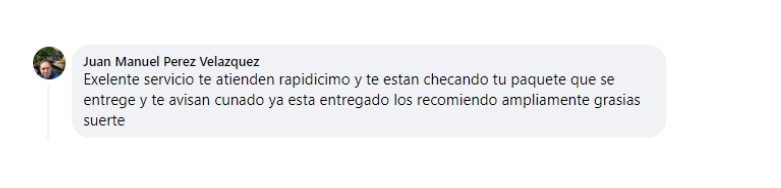 Testimonio del nuestro cliente sobre las Guías Prepagadas